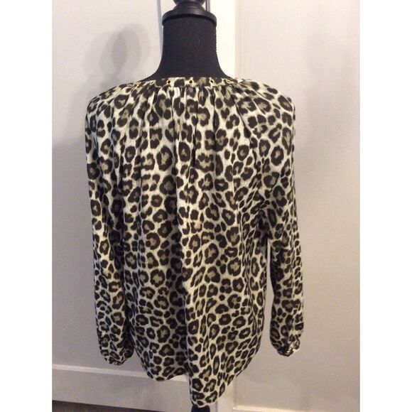 Michael Kors Michael Animal print Medium M Tunic Metal Embellishments - Picture 2 of 6